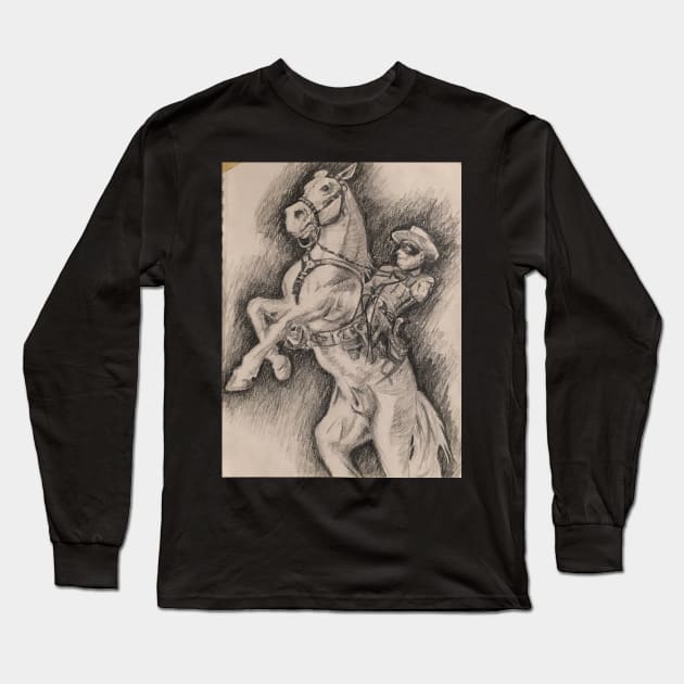 The Lone Ranger Long Sleeve T-Shirt by panther-star